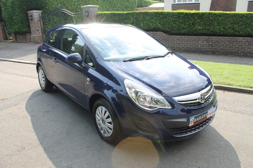2013 Vauxhall Corsa 'S' 1.0 With Just 4k Miles Since New SOLD