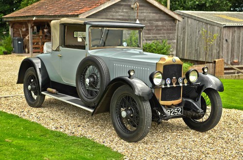 1928 Vauxhall 20/60 Grafton Drop Head Coupe with Dickey. In vendita