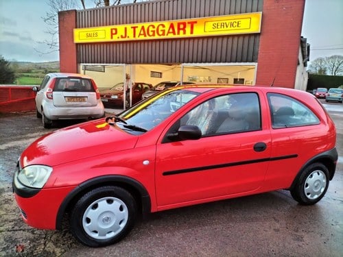 2002 Vauxhall Corsa 1.0 CLUB Only 39,000 Genuine Miles SOLD