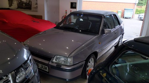 1990 Vauxhall Astra GTE Convertible 2.0 8V Mauve Purple In vendita