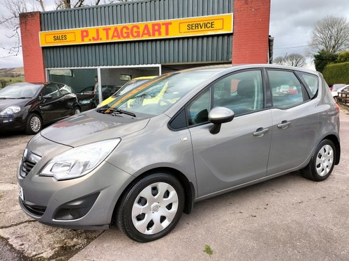 2011 VAUXHALL MERIVA 1.4 EXCLSIV  ONLY 27K MILES SOLD