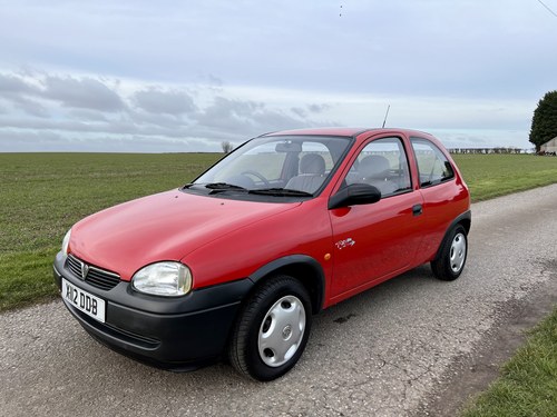 2000 Vauxhall corsa 1.0 trip **1 owner, 17,516 miles from new* SOLD