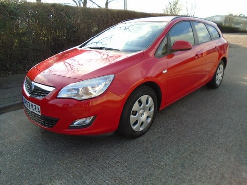 2012 Vauxhall Astra 1.3 Diesel CDTi ecoFLEX ES Sports Tourer For Sale