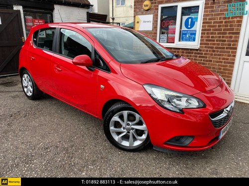 2016 Vauxhall Corsa 1.4i ecoFLEX Energy Euro 6 5dr (a/c) For Sale