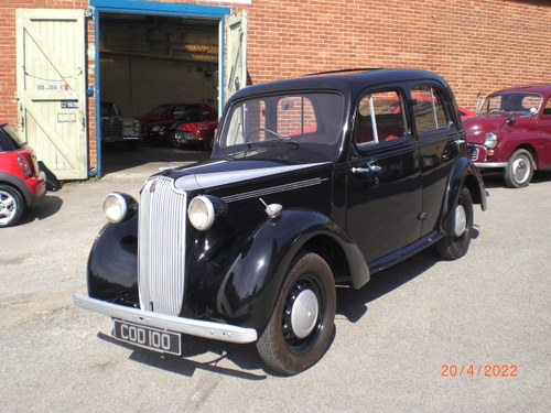 Vauxhall 10-4 (1939) 4 door saloon SOLD