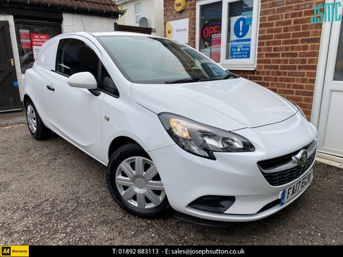 2017 Vauxhall Corsa Van 1.3 Start/Stop ecoFLEX (s/s) 3dr For Sale