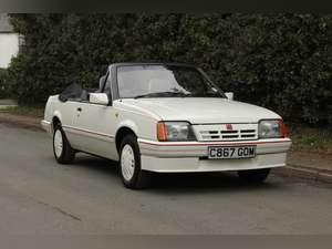 1985 Vauxhall Cavalier Convertible - 8500 Miles For Sale (picture 1 of 21)