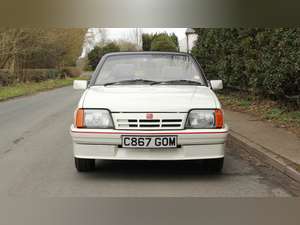 1985 Vauxhall Cavalier Convertible - 8500 Miles For Sale (picture 2 of 21)