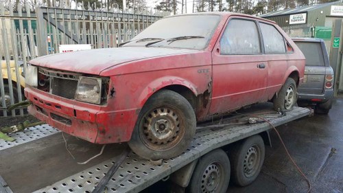 1984 MK1 VAUXHALL ASTRA GTE STACKS OF HISTORY For Sale
