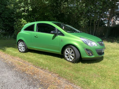 2012 Vauxhall Corsa 1.2 16 valve Active Lime Green SOLD
