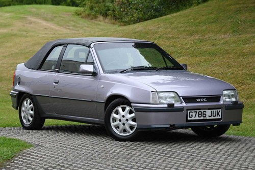 1990 Vauxhall Astra GTE For Sale by Auction