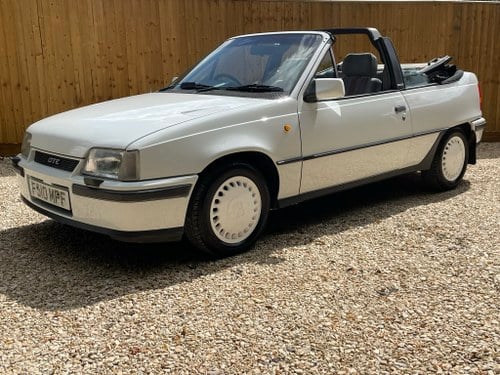 1988 Vauxhall Astra GTE 2.0 8v Convertible 55,400 Miles For Sale
