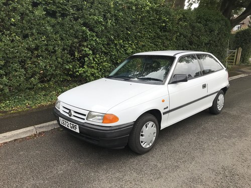 1993 VAUXHALL ASTRA 1.3 MERIT 3dr. For Sale