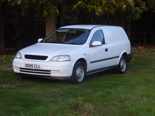 2001 Vauxhall Astra Van FSH 20 Services 1 Owner 17 Years Stunning For Sale