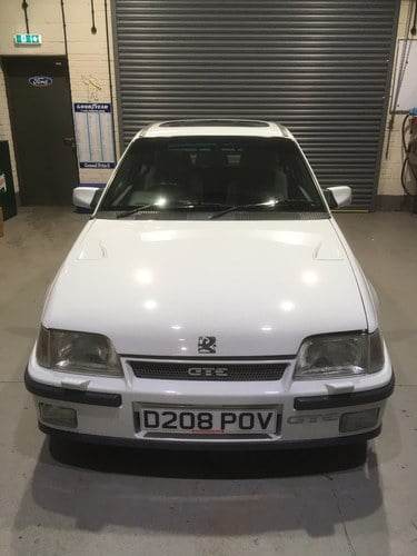 1987 Vauxhall astra gte mk2 1998cc 8v white 3dr hatchback lc For Sale