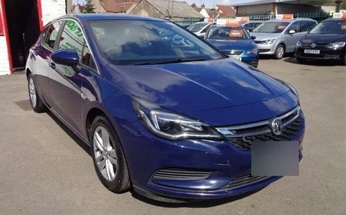 2017 Vauxhall Astra Design Cdti Ecotec S/S