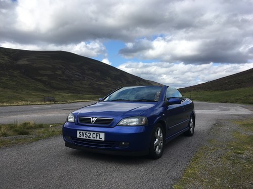 2002 Vauxhall Astra Coupe Convertible