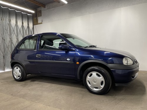 1999 Vauxhall Corsa 1.0 12v Club 1 owner and just 17258 miles SOLD