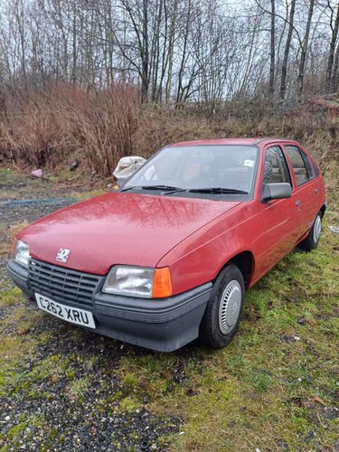 1985 mk2 vauxhall astra SOLD