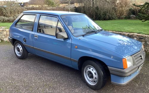 1986 Vauxhall Nova Merit 6000 mls (picture 1 of 31)