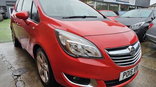 Picture of VAUXHALL MERIVA 1.4 TECH LINE 5DR Manual RED 2015 - For Sale
