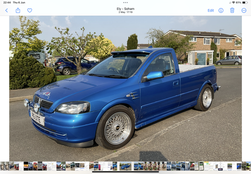 2000 Vauxhall Astra Pickup