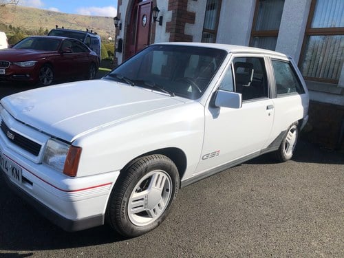 1989 Vauxhall Nova. Spanish import (Opel)