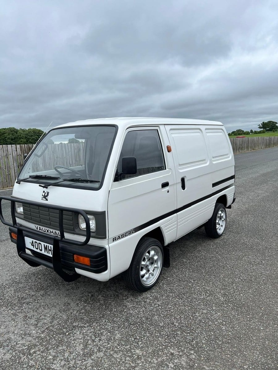 1990 Vauxhall Bedford Rascal Van White Manual, 5 speed Right Hand Drive ...