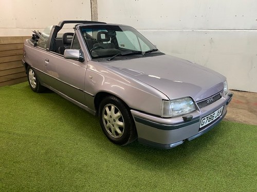 1990 Vauxhall Astra GTE Convertible