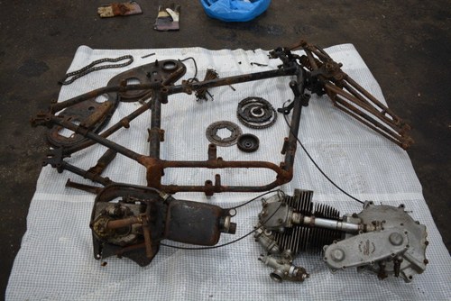 1937 Velocette Frame, KSS Engine For Sale by Auction