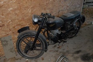 1955 Velocette MSS A project to get a lovely bike back VENDUTO