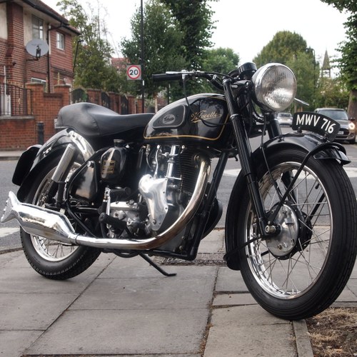 1955 Velocette MSS 500 Classic, RESERVED FOR FLOYD. VENDUTO