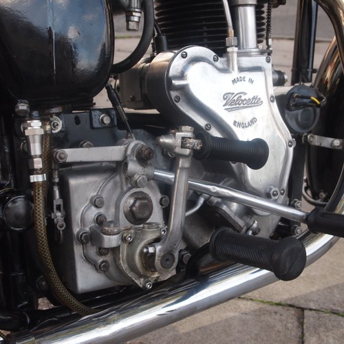 1954 Velocette MSS 500 With Early Model Long Stroke Engine. SOLD
