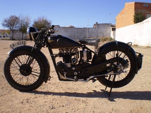 1933 VELOCETTE MOV  250 C.C. OHV FIRST SERIES SOLD