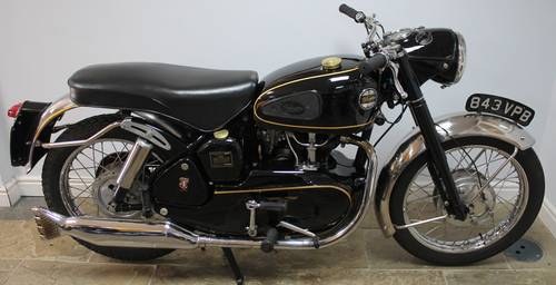 1961 Velocette Viper 350 cc Factory engine and frame  SOLD