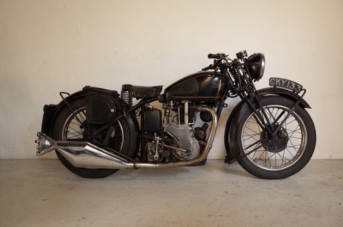 1938 Velocette MSS. Matching numbers. Original paint For Sale