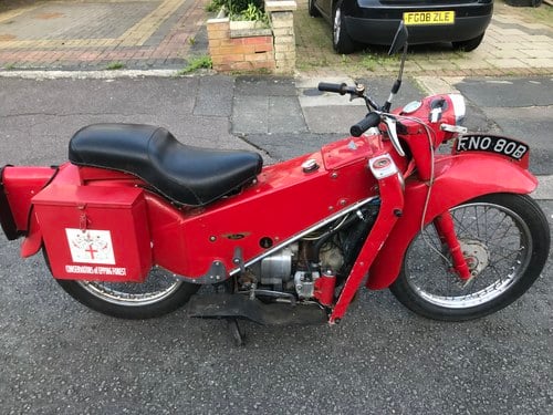 1964 Velocette LE Red Manual, speed in Romford, United Kingdom