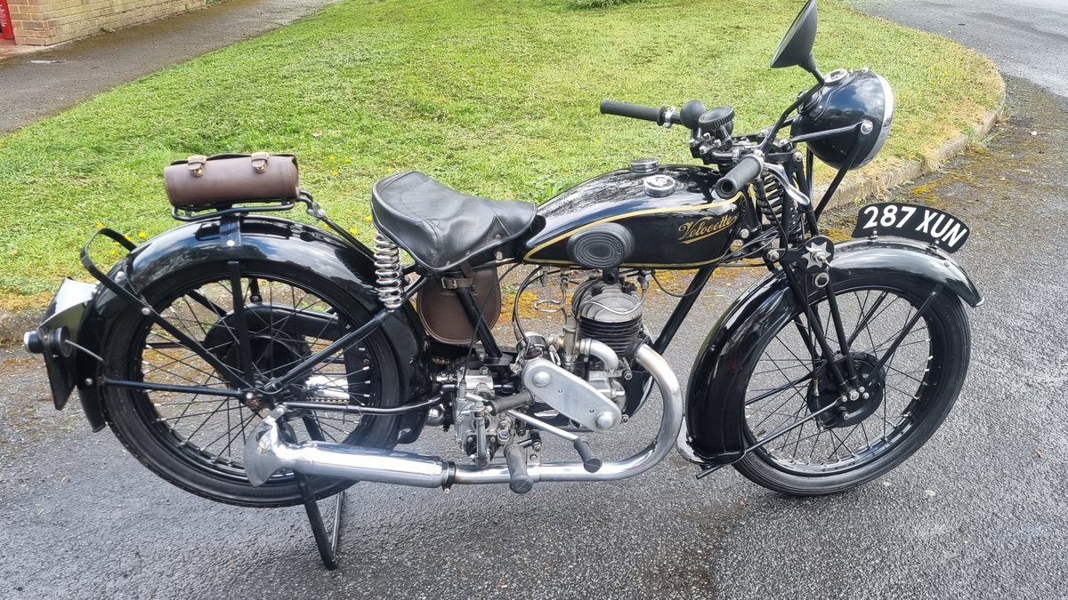 1935 Velocette GTP Black Manual, speed Right Hand Drive in