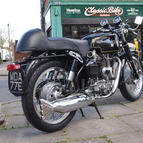 1967 Velocette Thruxton 500 RESERVED FOR PHILIP. VENDU