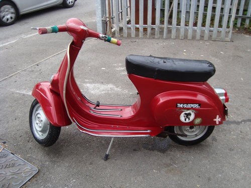 CLASSIC VESPA 90(1964)MET RED! JUST 6K! US IMPORT FOR RESTO For Sale