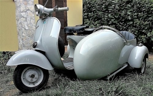 1962 Vespa Sidecar – Very rare !!!! In vendita