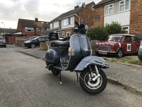 2013 Classic Vespa 150PX with accessories.  For Sale