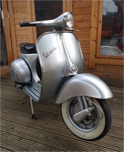 1963 Vespa VNB 125CC Classic Scooter with Modern Reliability For Sale