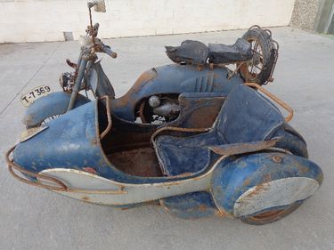 Picture of 1956 Iso moto and sidecar original - For Sale