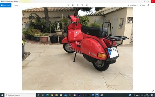 1982 Spanish Vespa P200e Fully Rebuilt - NOW SOLD SOLD