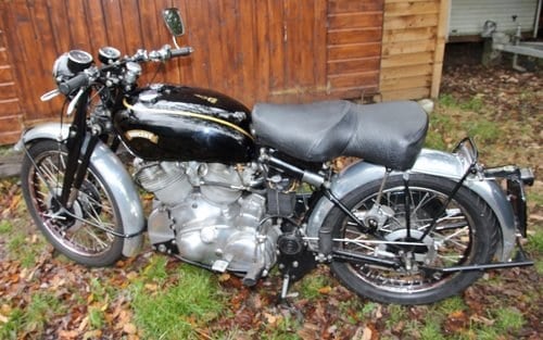 1950 Vincent Rapide Series C, Matching Numbers SOLD