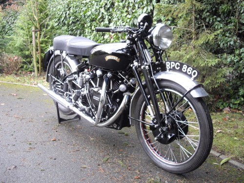 1952 Vincent Rapide. Totally Shadowised VENDUTO