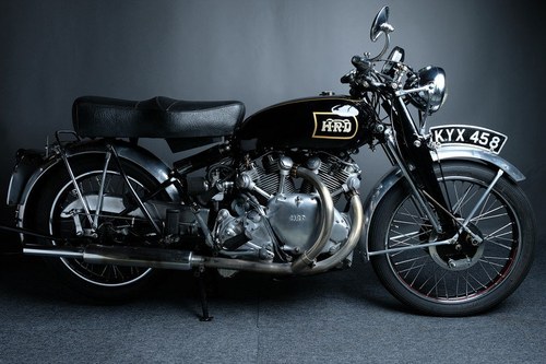 1951 Vincent 1000 Twin, Whiteshadow Spec, Elec Start For Sale