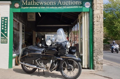 1955 Vincent Black Knight Series D For Sale by Auction