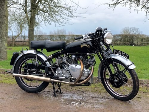 Vincent Rapide Series C 1950 Historic And Immaculate! In vendita